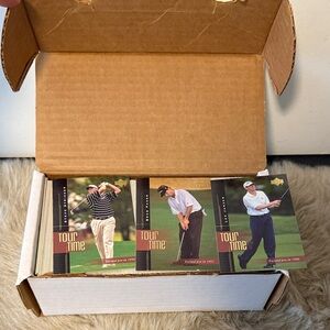 Golf Trading Cards Collection box
